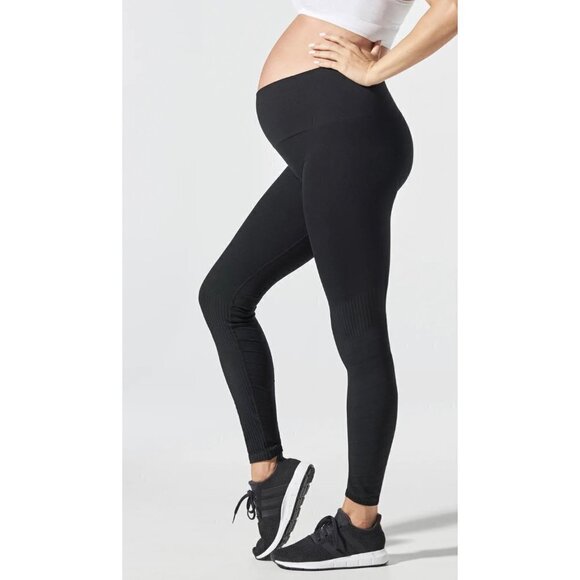 Blanqi Hipster Contour Leggings Size Small Sport Support Workout Pregnancy - Picture 2 of 11